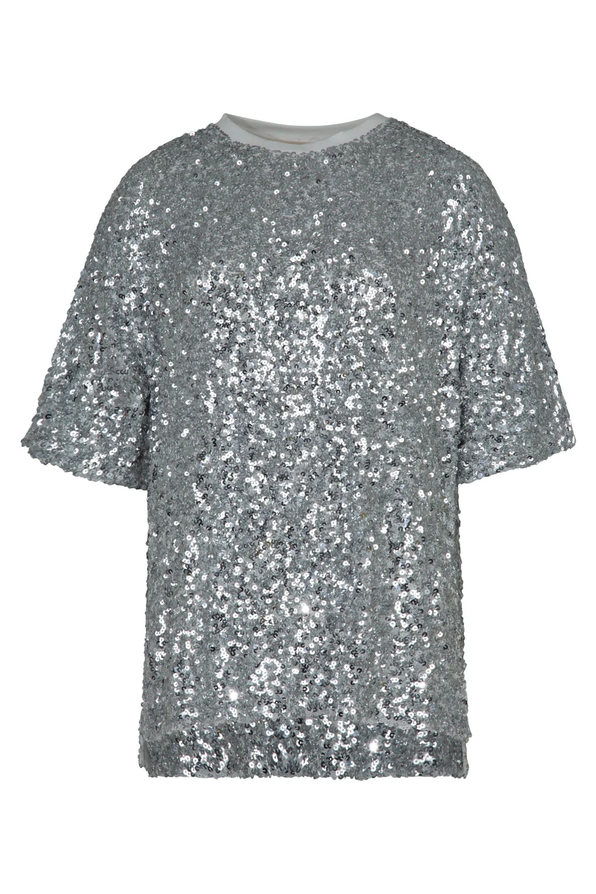 Cooper Shine Queens Top - Silver