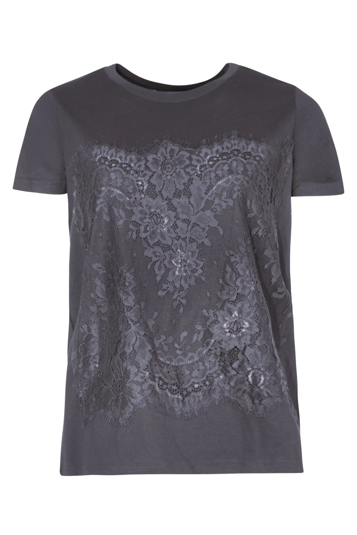Cooper Just To Save Lace T-Shirt - Black