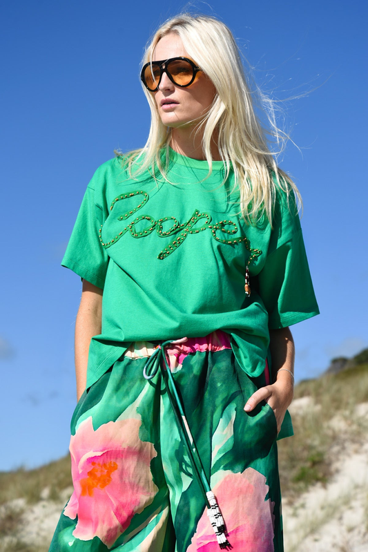 Cooper End Name T-Shirt - Green