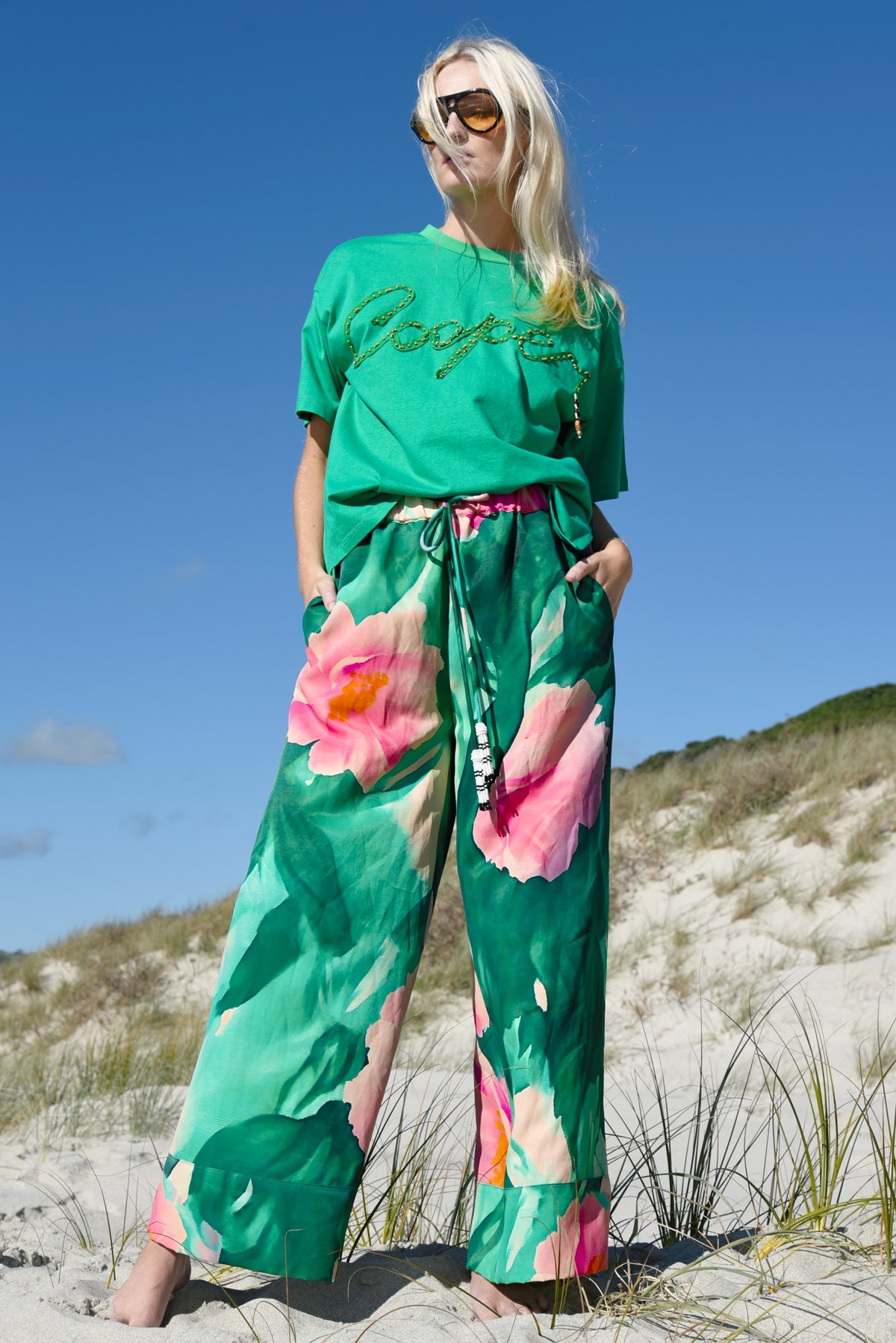 Cooper End Name T-Shirt - Green