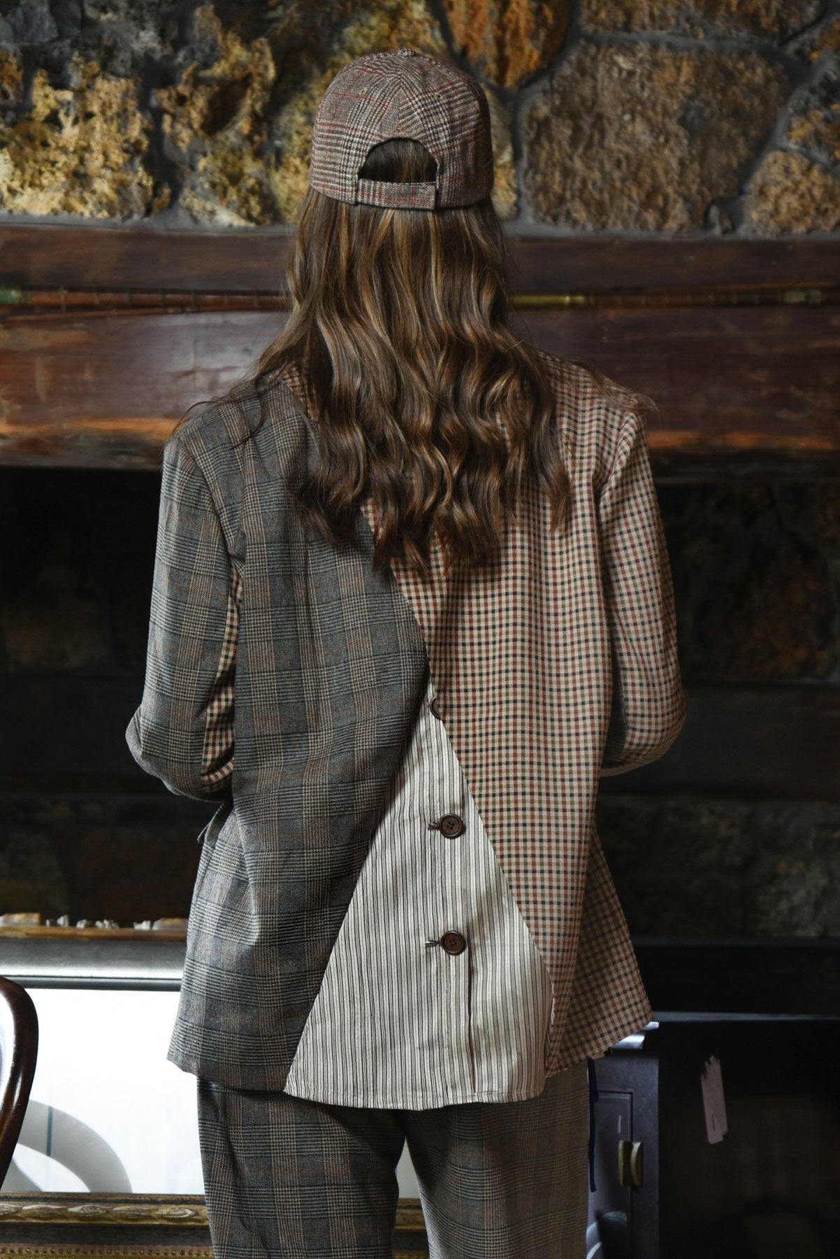 Cooper Criss-Crossed Jacket - Multi Check