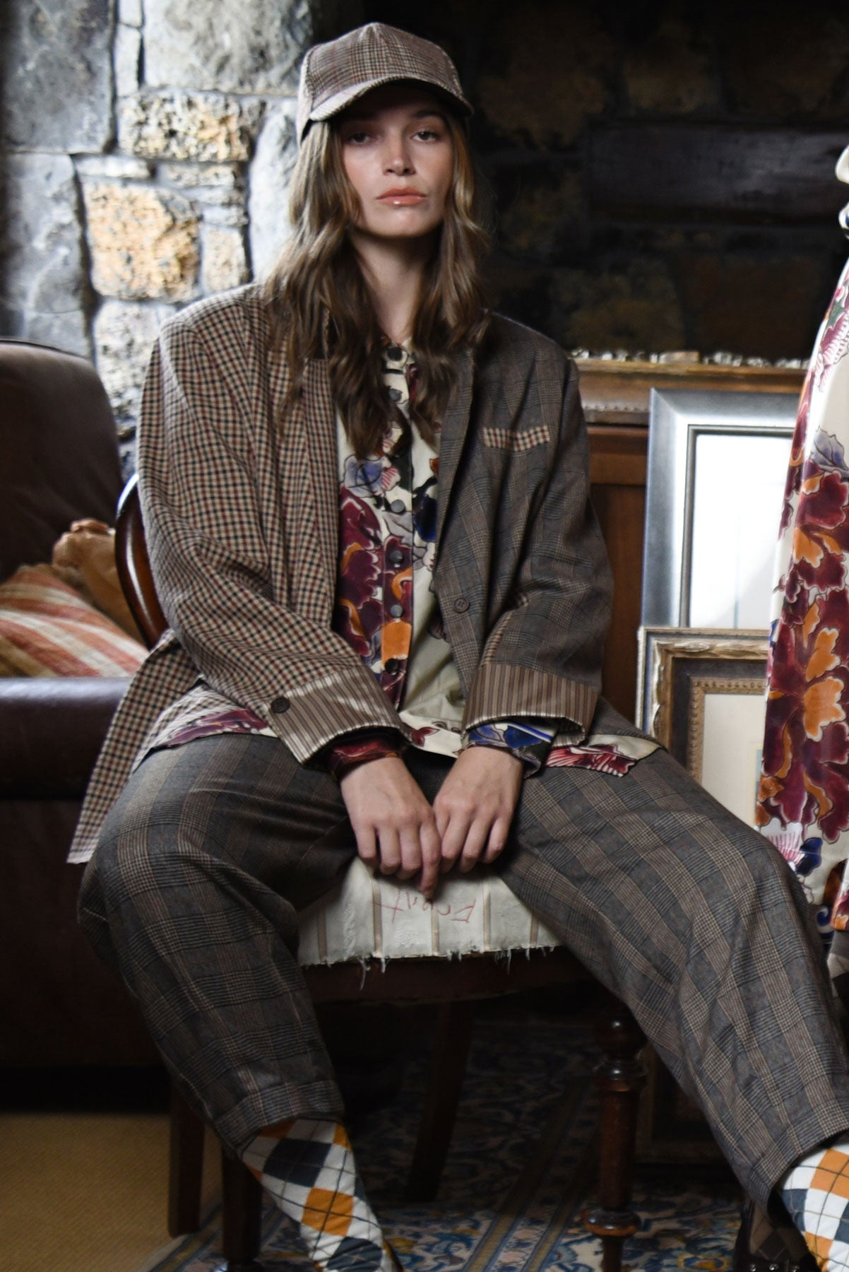 Cooper Criss-Crossed Jacket - Multi Check