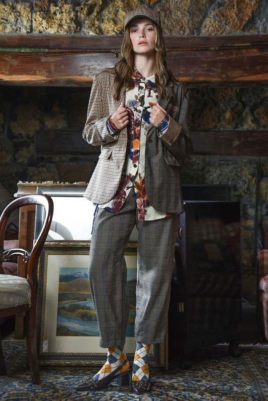 Cooper Off Track Pant - Multi Check