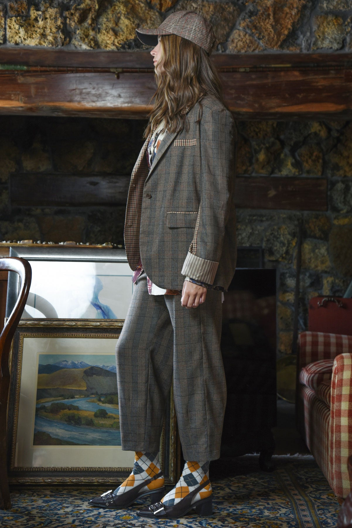 Cooper Off Track Pant - Multi Check