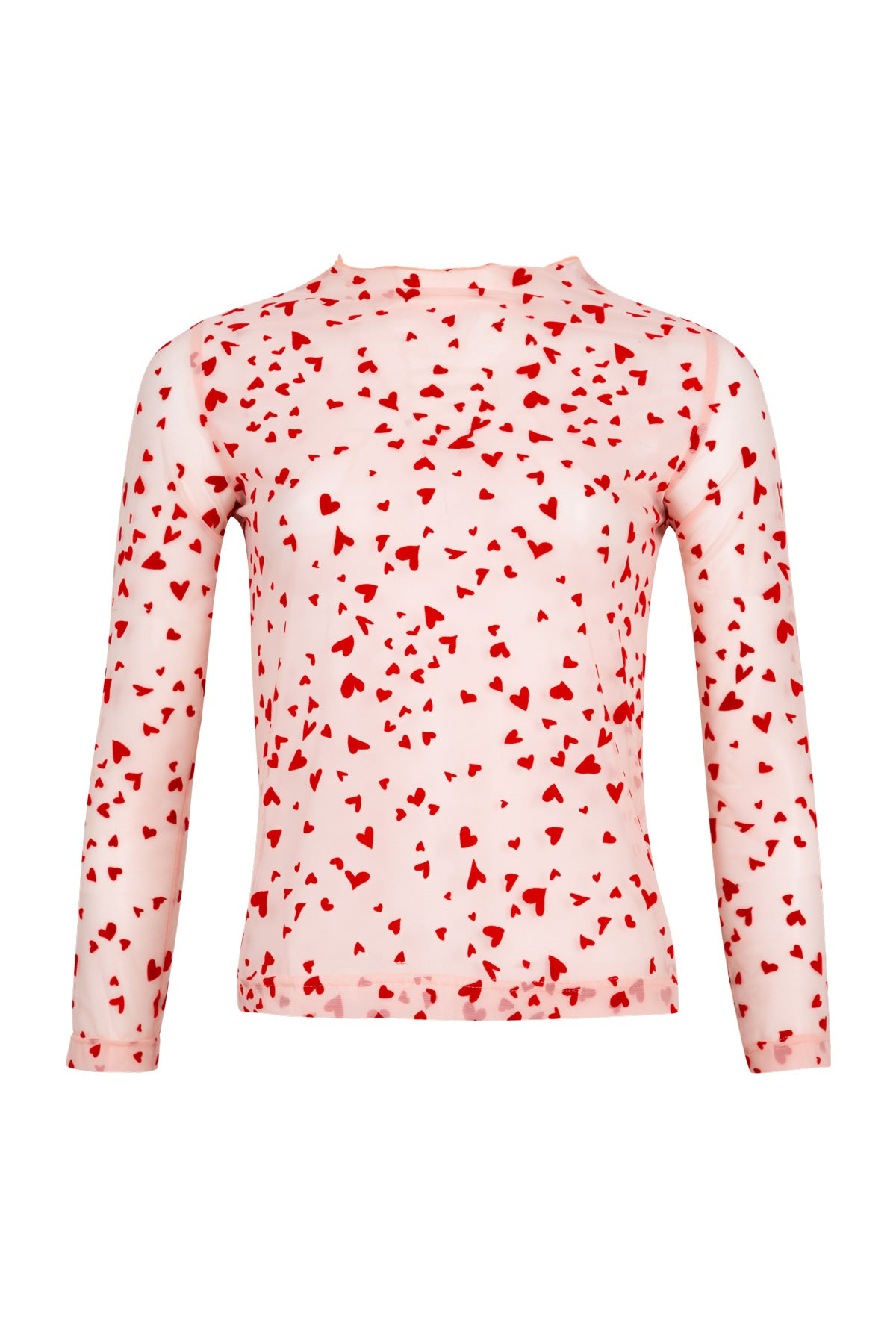 Coop Heart to Heart Top - Pink/Red