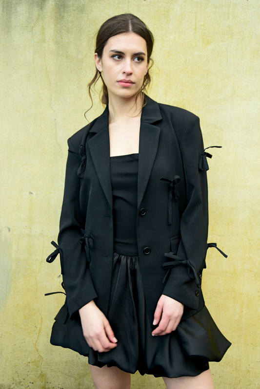 Coop Say It Isn't Bow Blazer - Black