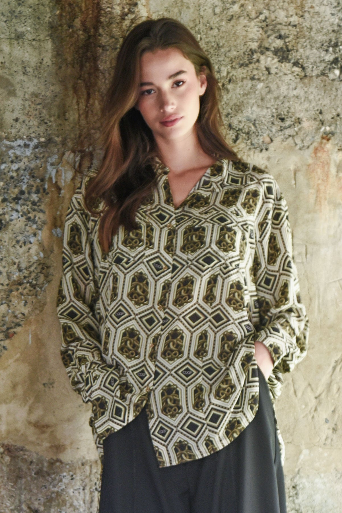 Coop Pocket Full of Chic Shirt - Bronze