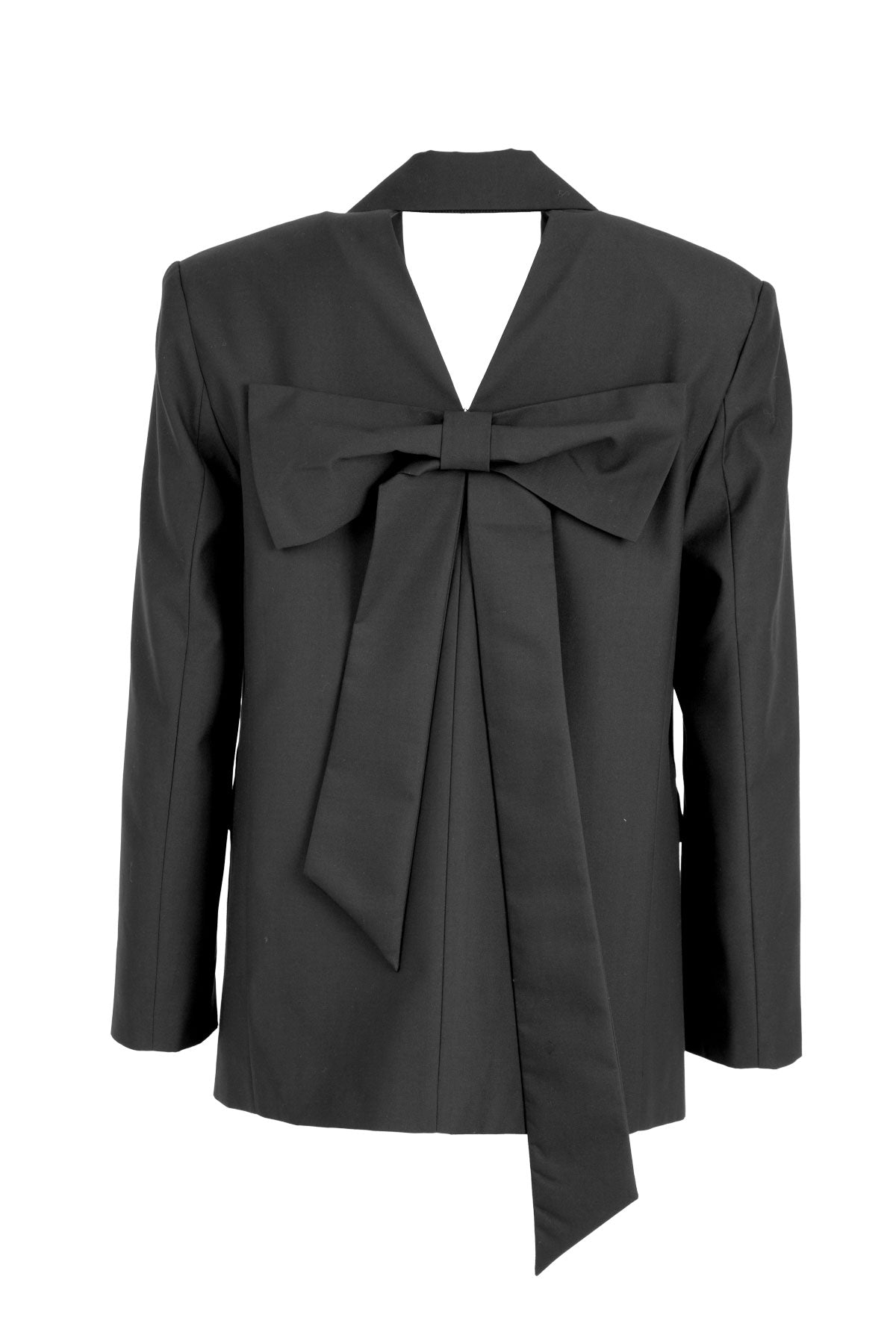Coop Bow Tied Blazer - Black