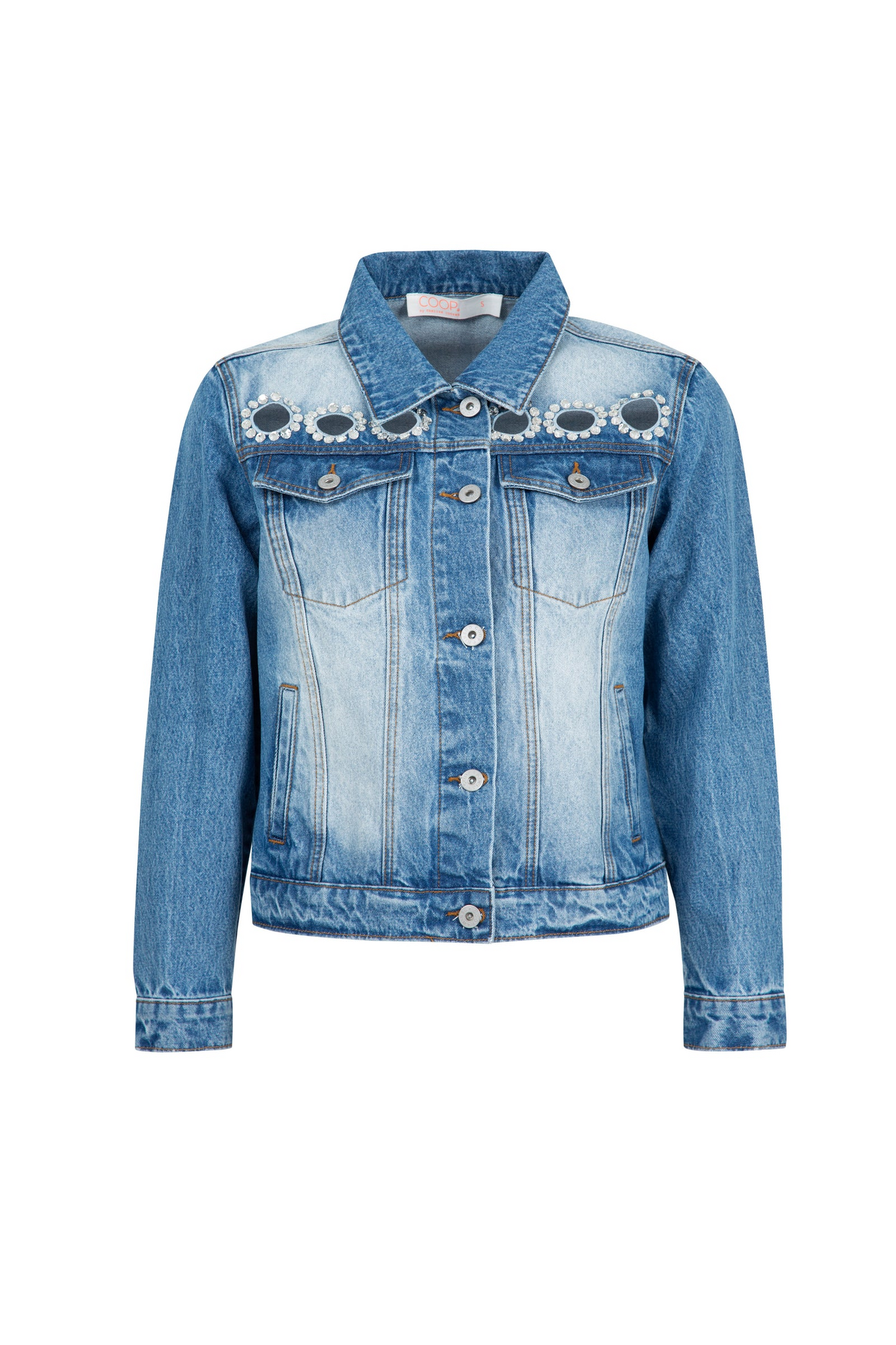 Coop Diamond Life Jacket - Blue Denim