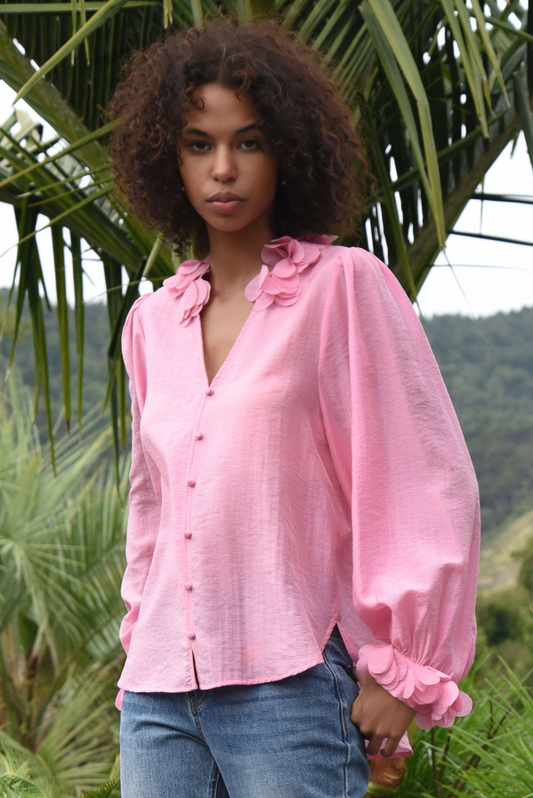 Coop Budding Romance Blouse - Pink