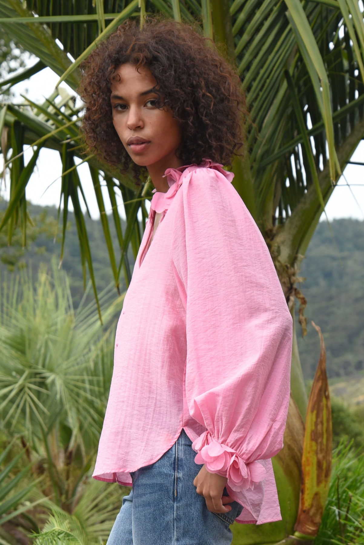 Coop Budding Romance Blouse - Pink