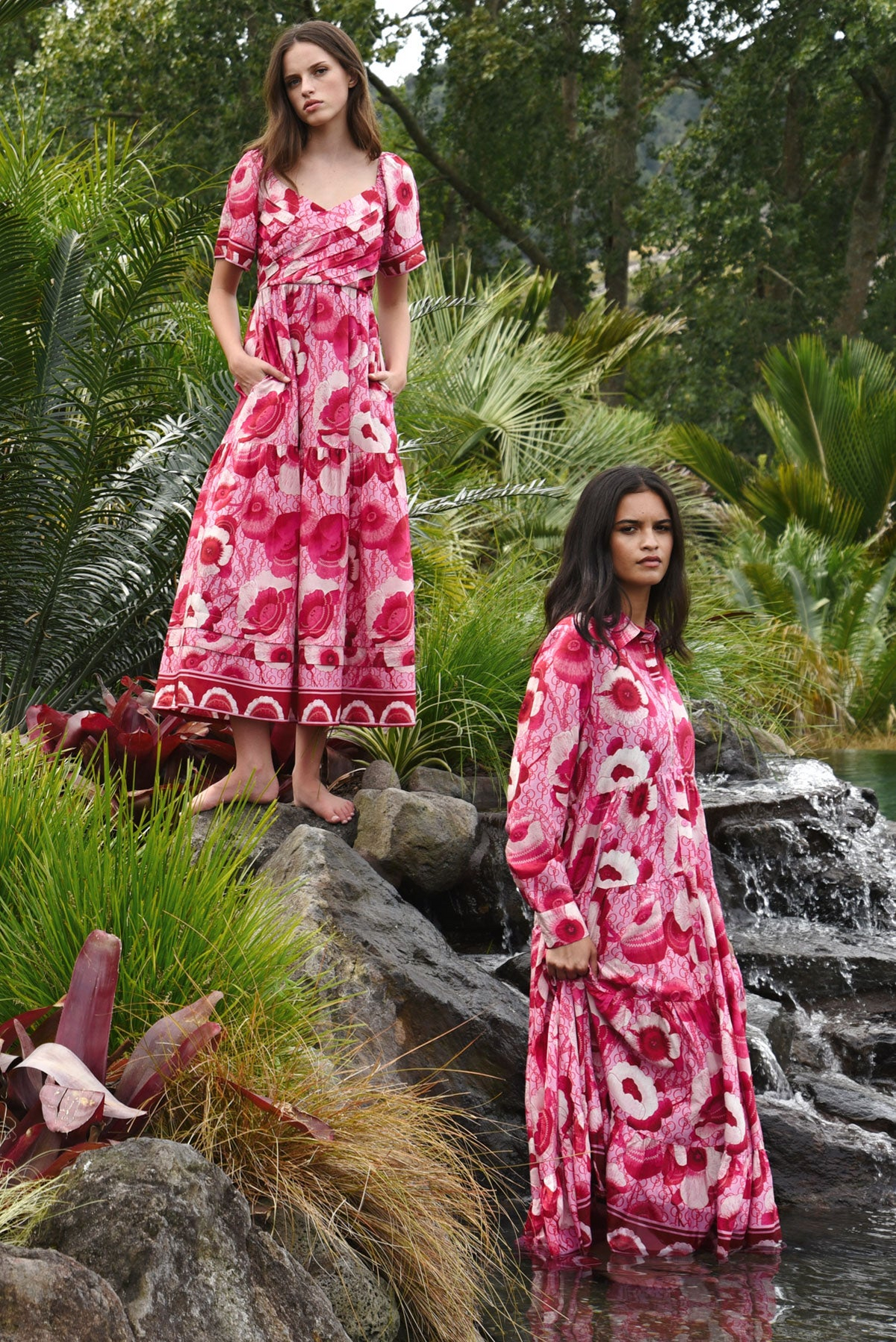 Coop Go WIth The Flo-ral Dress - Pink