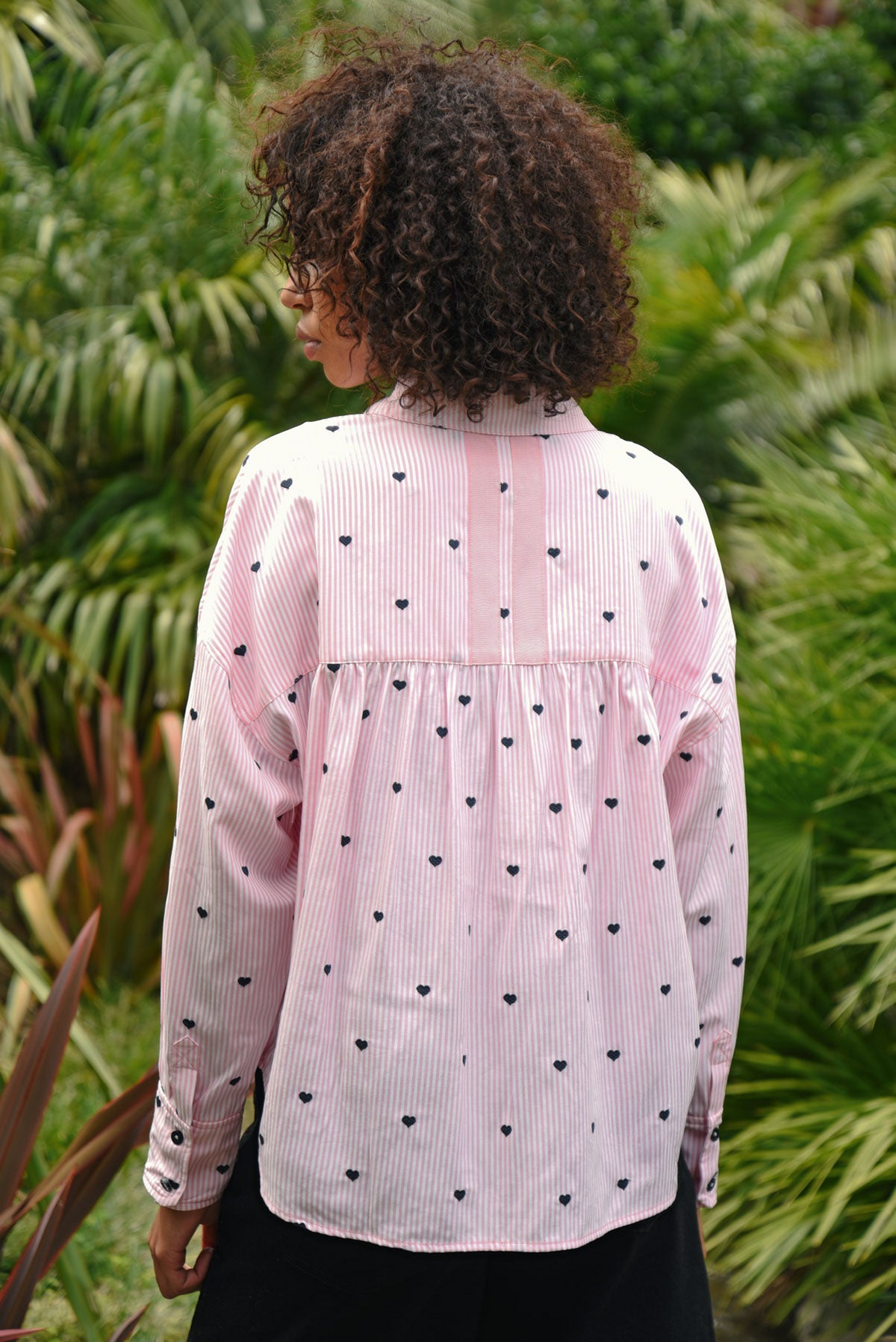 Coop Heart Line Shirt - Pink