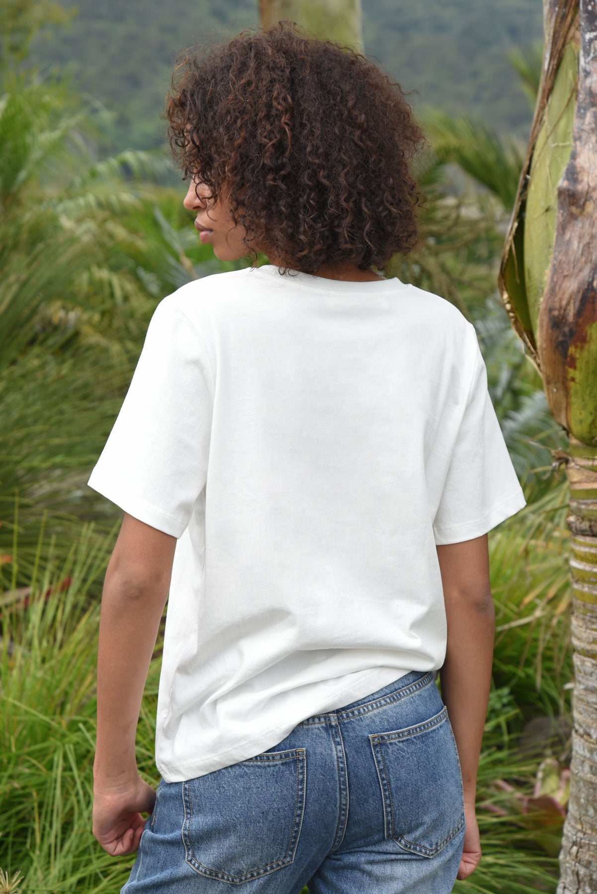 Coop Foxglove & Fancy Free T-Shirt - White