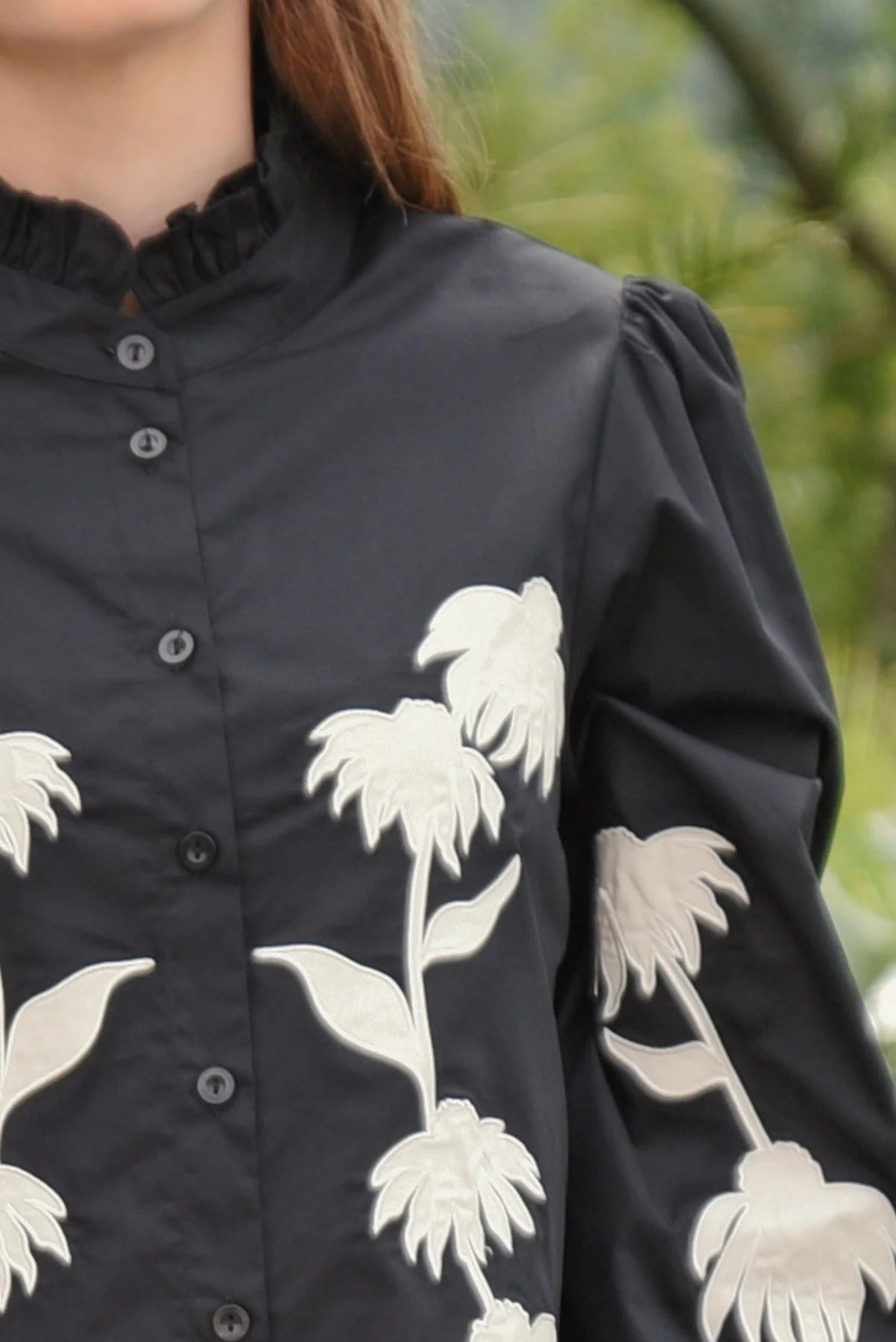 Coop Sewing The Seeds Dress - Black & Cream