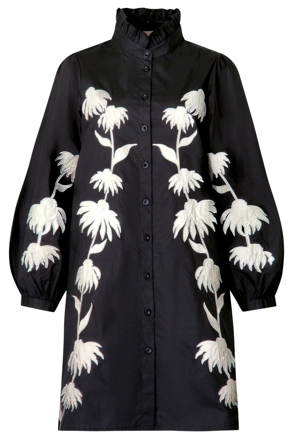 Coop Sewing The Seeds Dress - Black & Cream