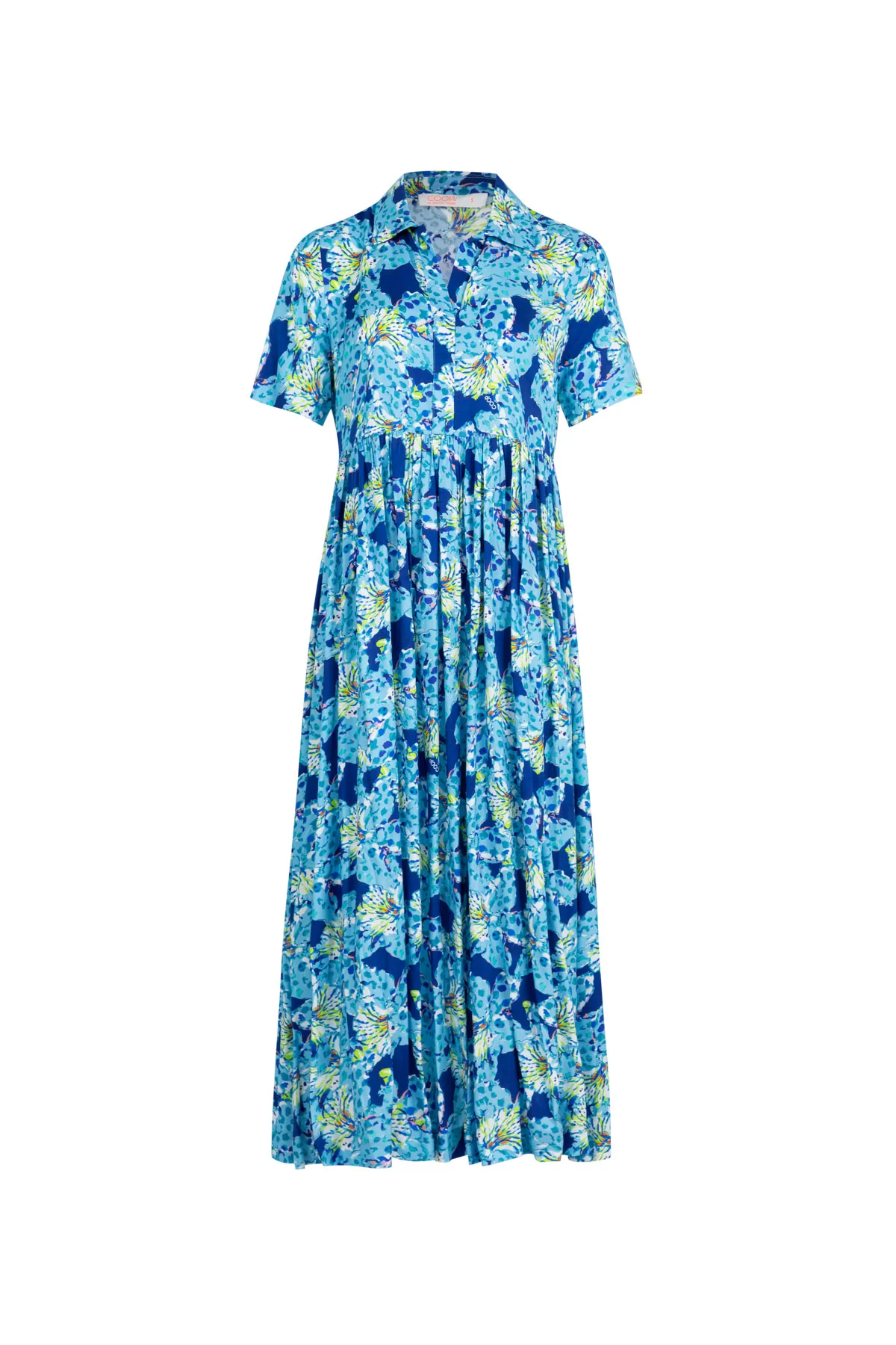 Coop Pretty In Print Dress - Blue