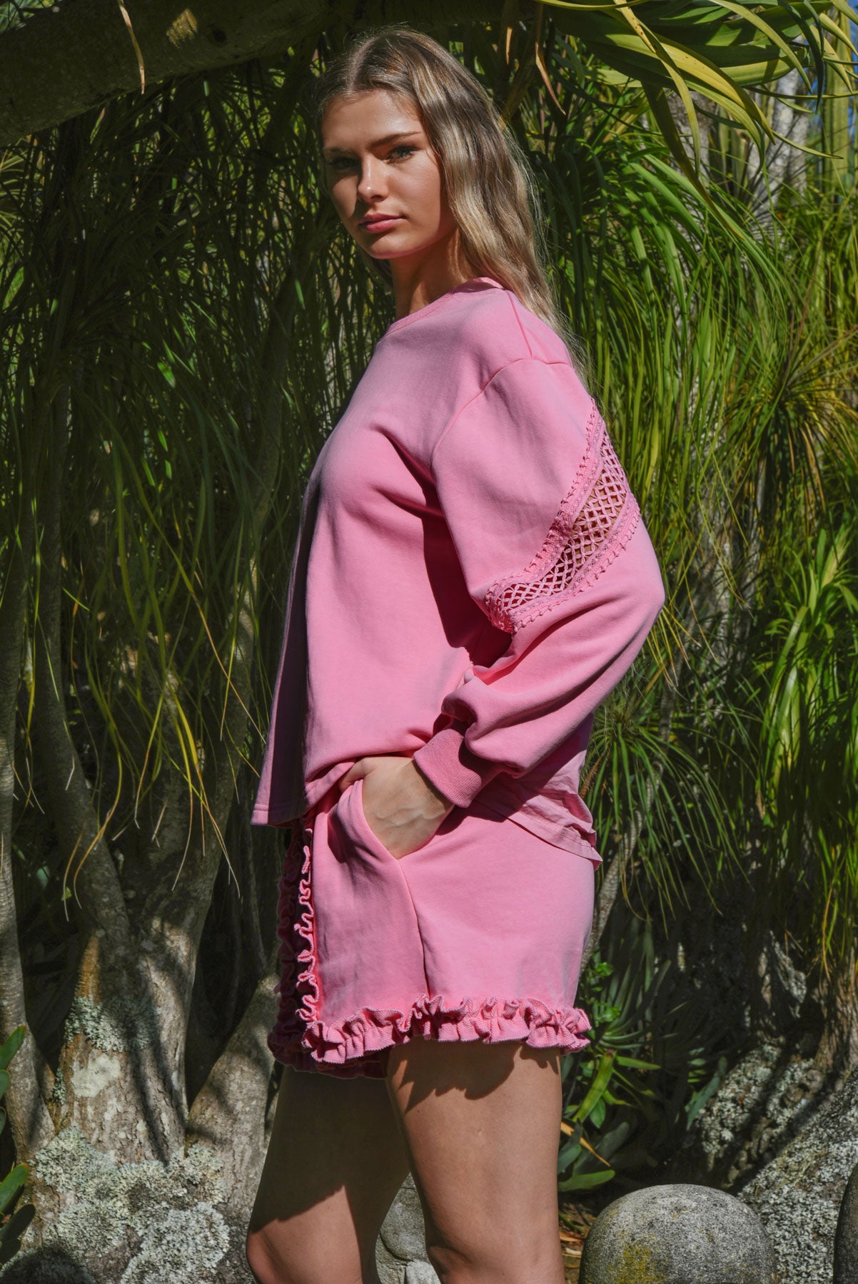 Coop Frilly Fabulous Short - Pink