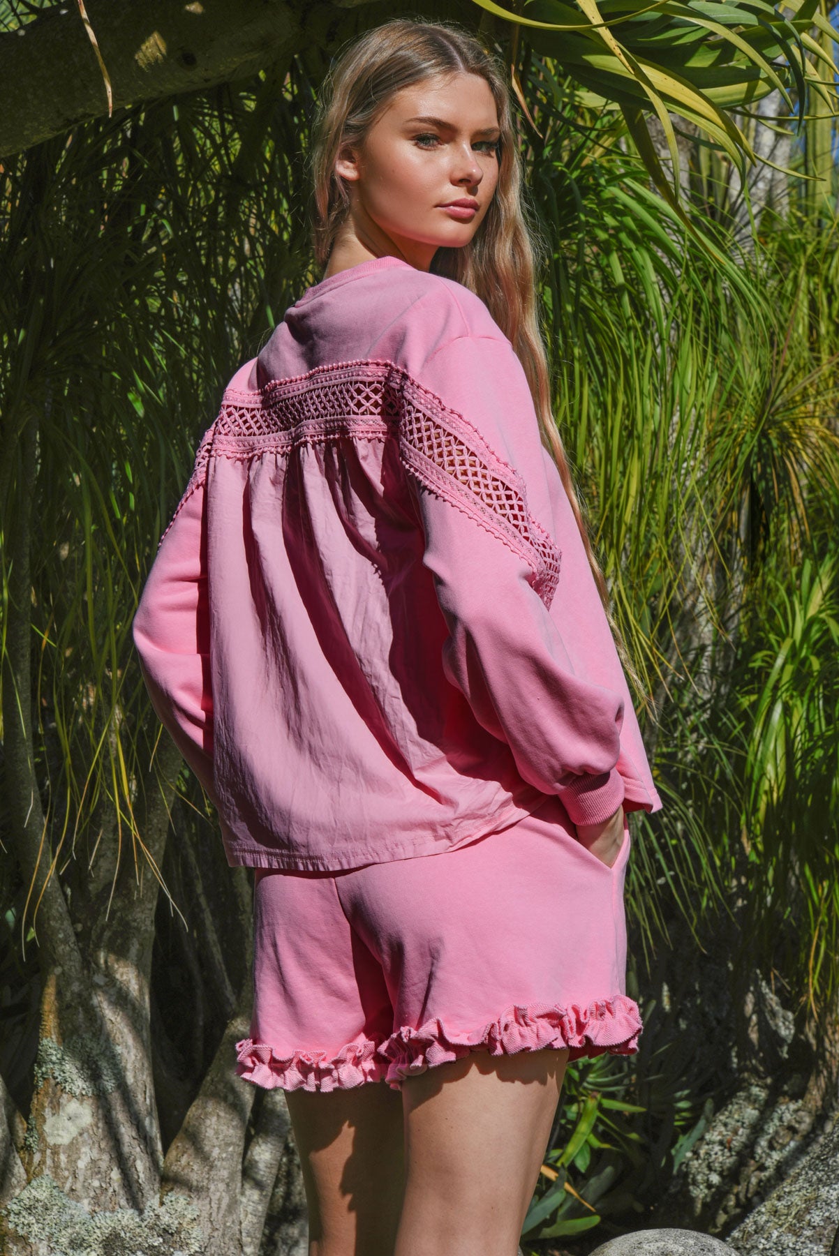 Coop Frilly Fabulous Short - Pink