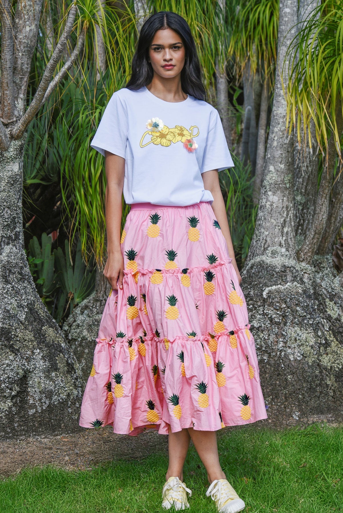 Coop Pineapple Paradise Skirt - Pink