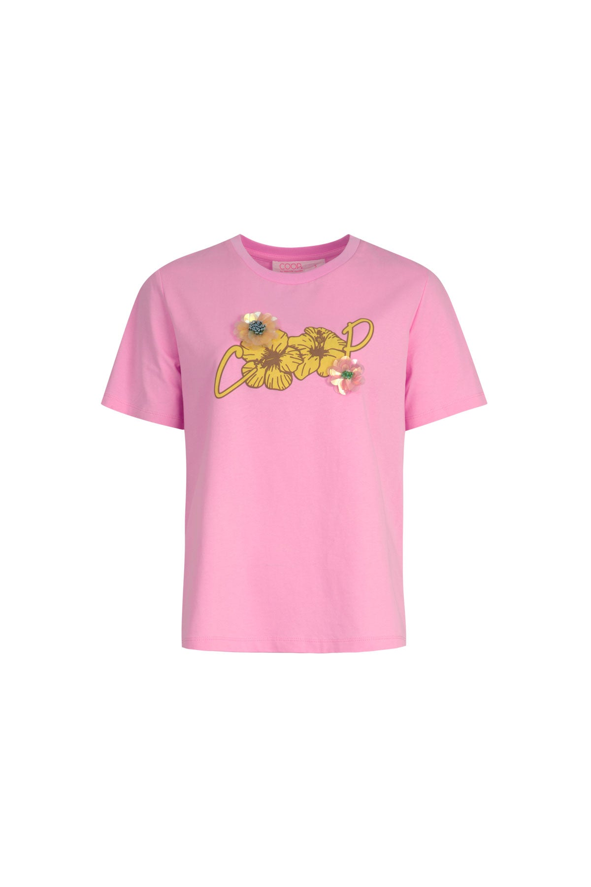Coop Hibiscus Holiday T-Shirt - Pink