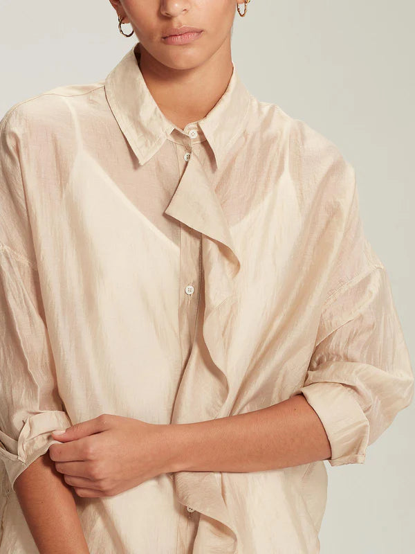 Caroline Sills Rodrigo Shirt - Sand