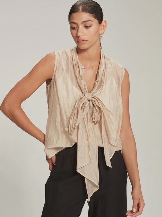 Caroline Sills Tazmin Blouse - Sand