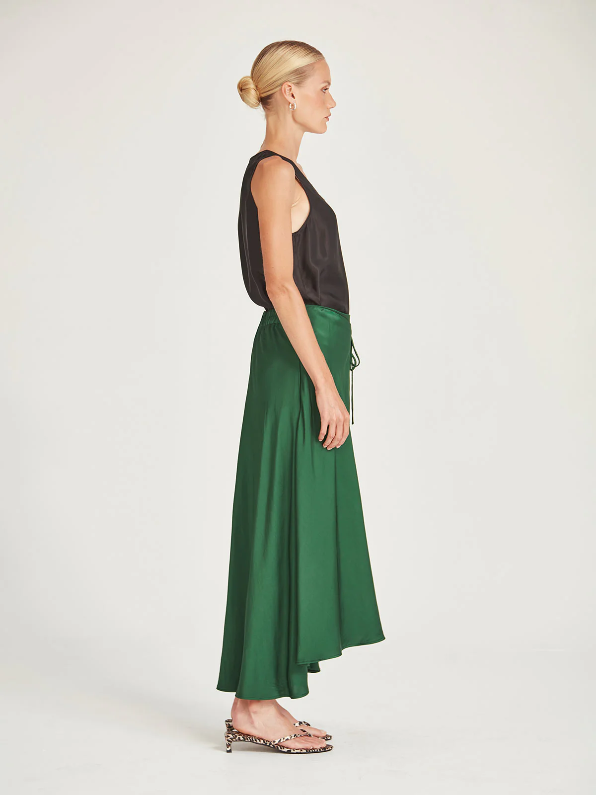 Caroline Sills Lilly Skirt - Emerald