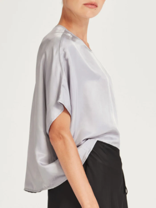 Caroline Sills Atlanta Top - Silver