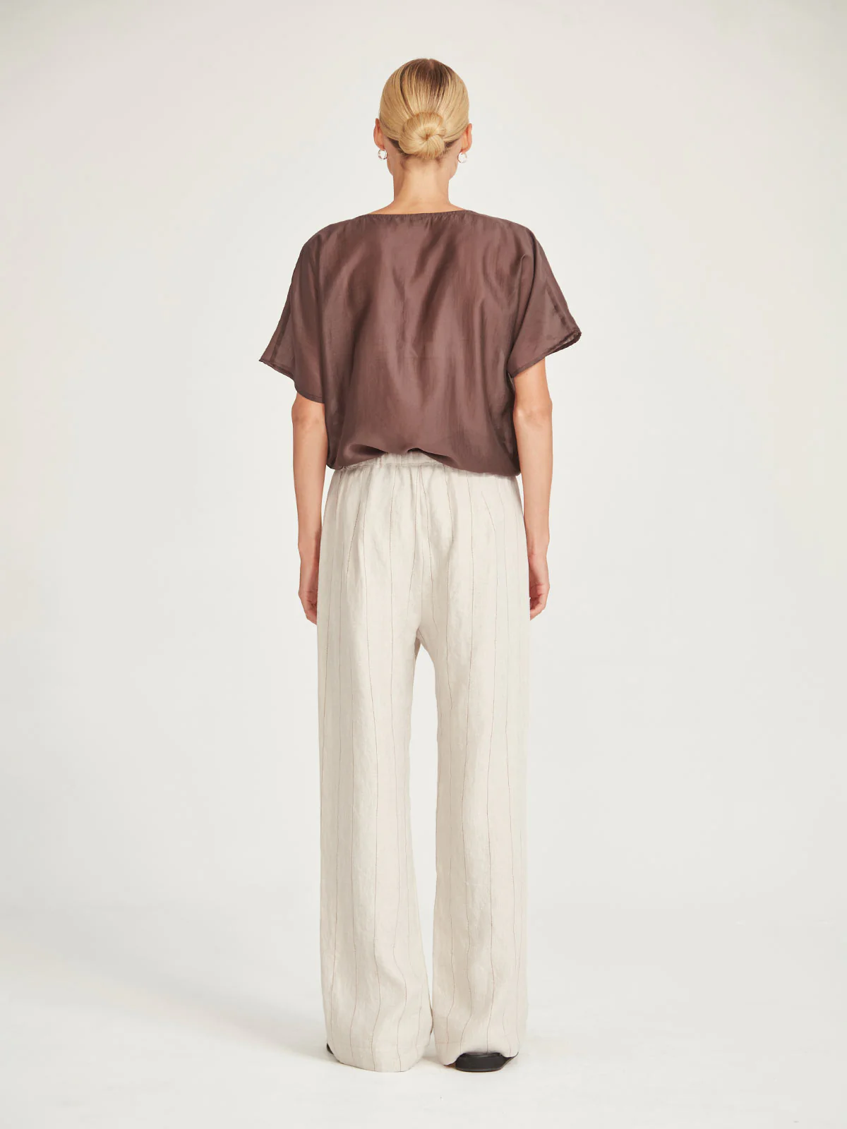 Caroline Sills Dana Top - Cocoa