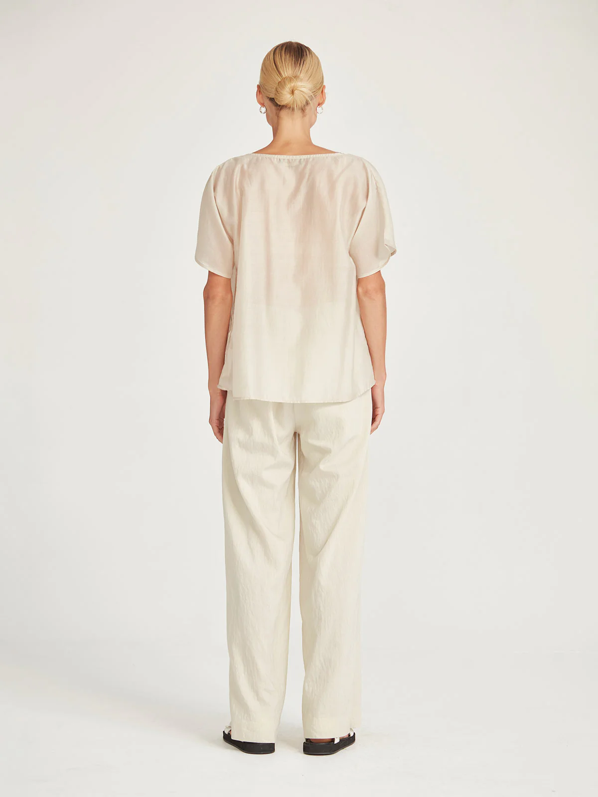 Caroline Sills Dana Top - Oat