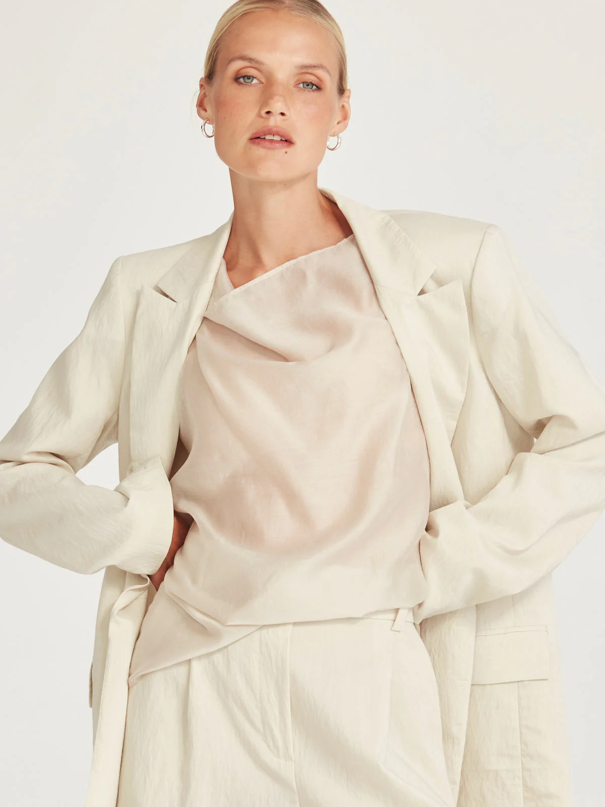 Caroline Sills Dana Top - Oat
