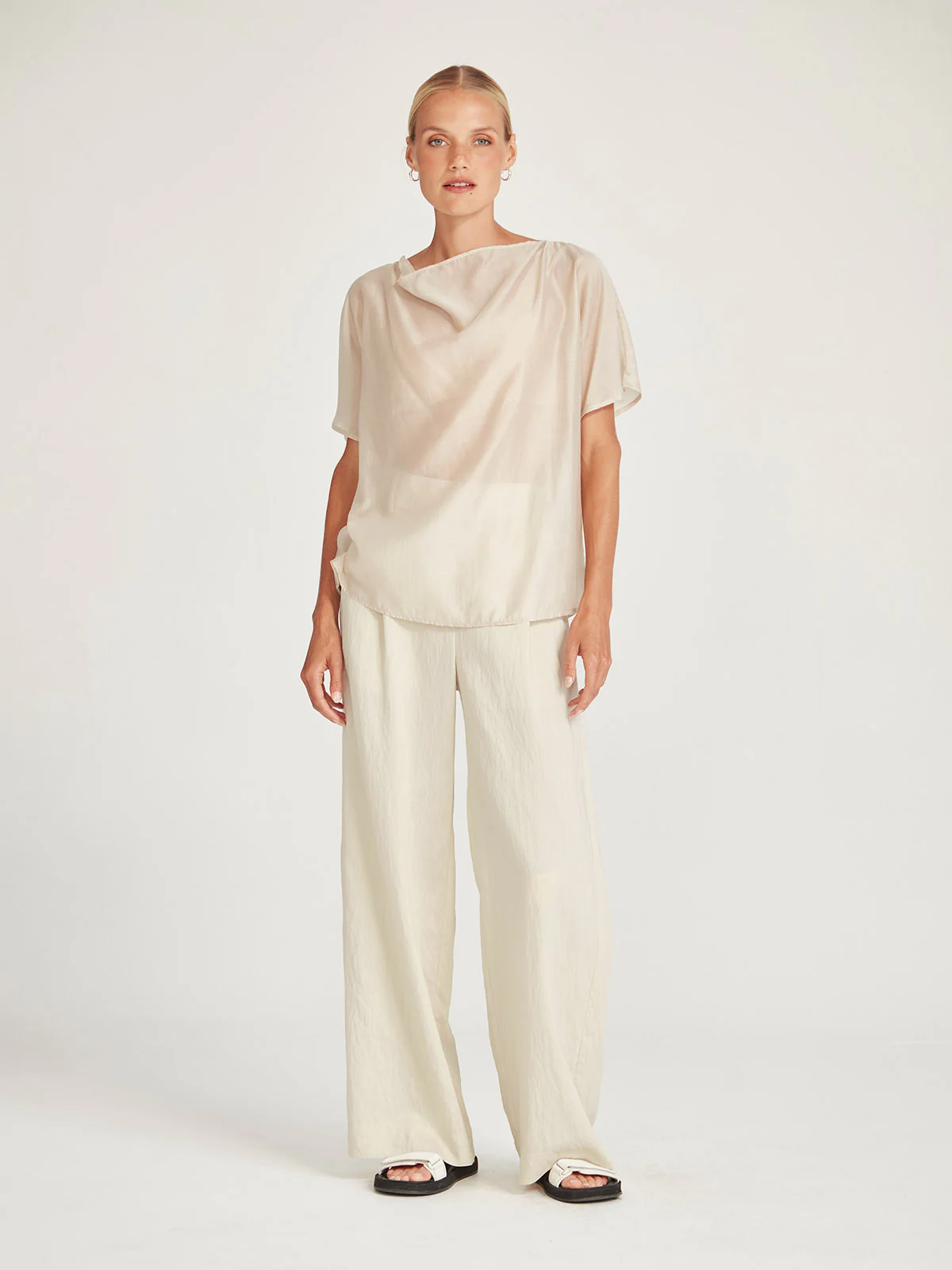 Caroline Sills Dana Top - Oat