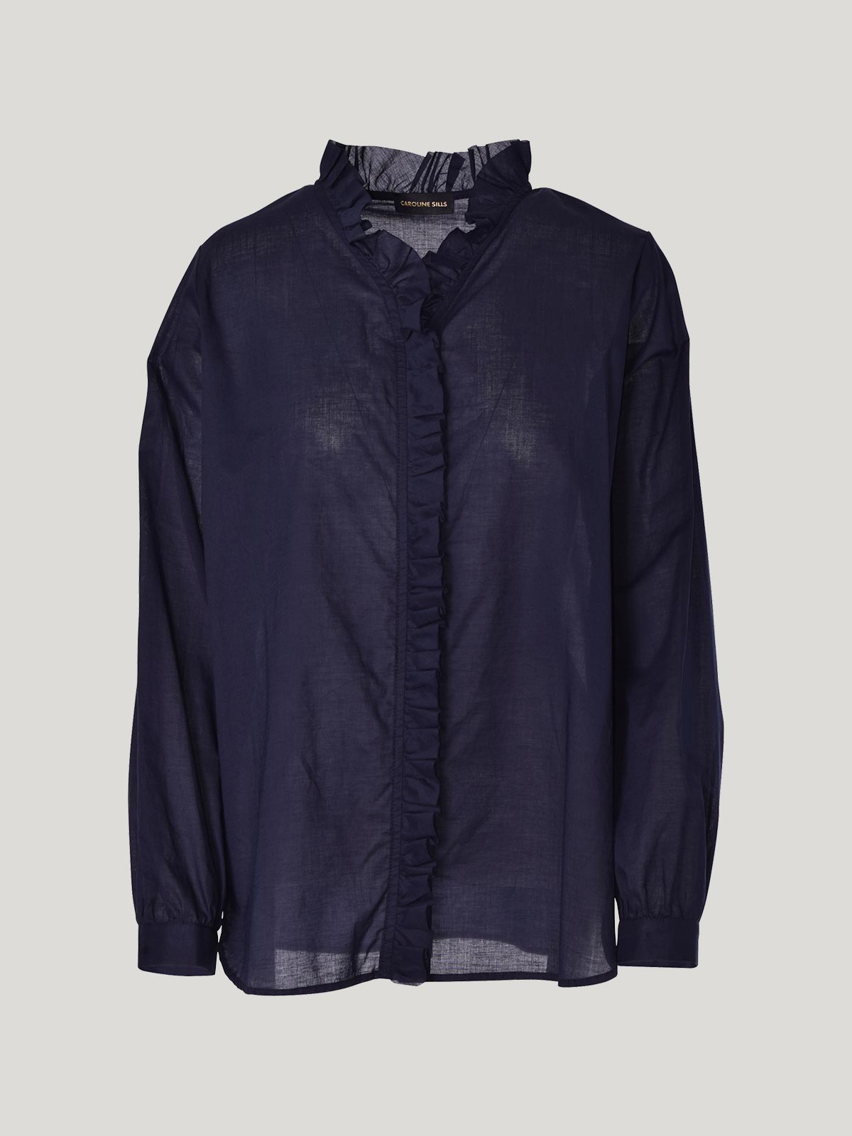 Caroline Sills Charlie Blouse - Navy