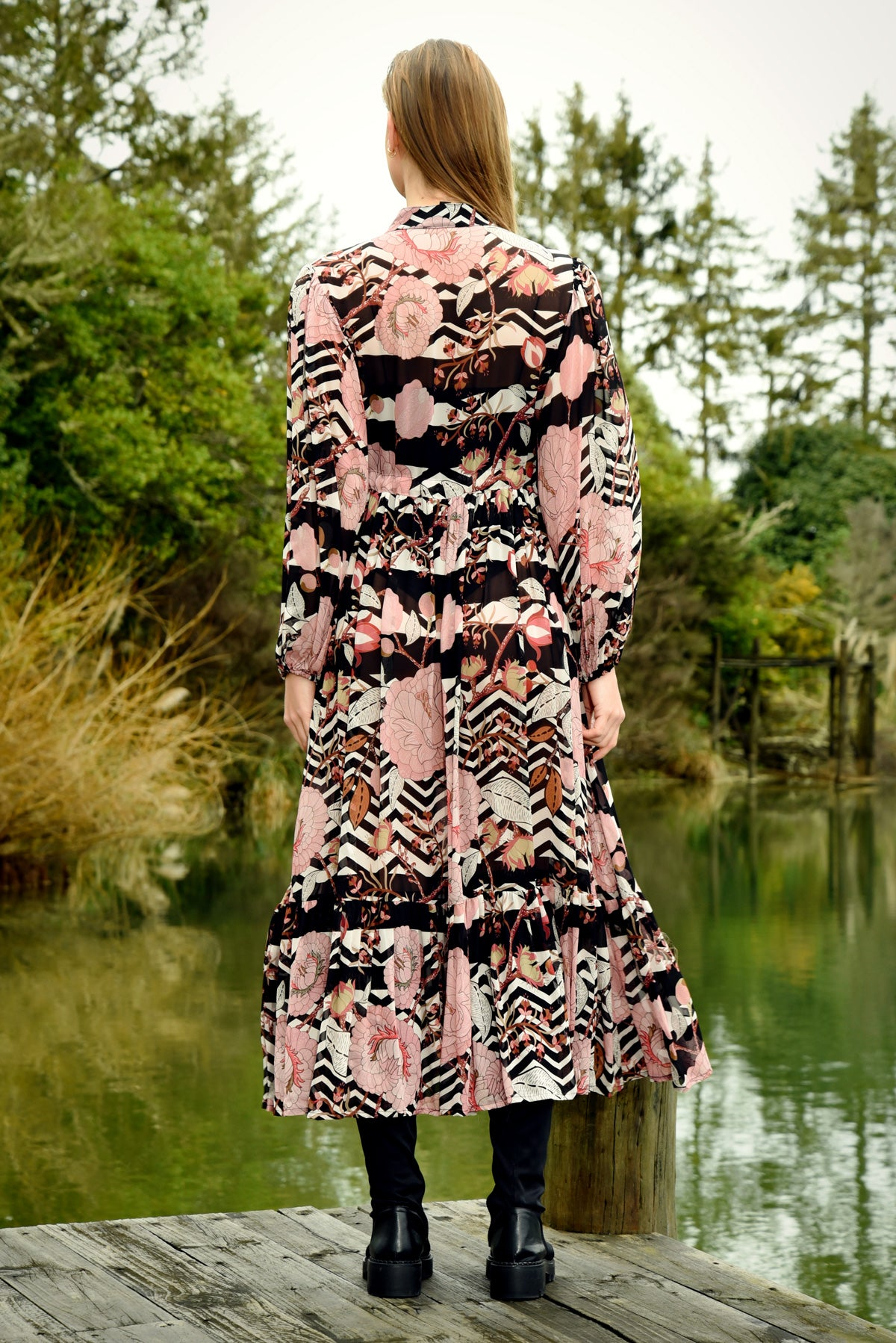 Curate Just One Thing Dress - Floral Line