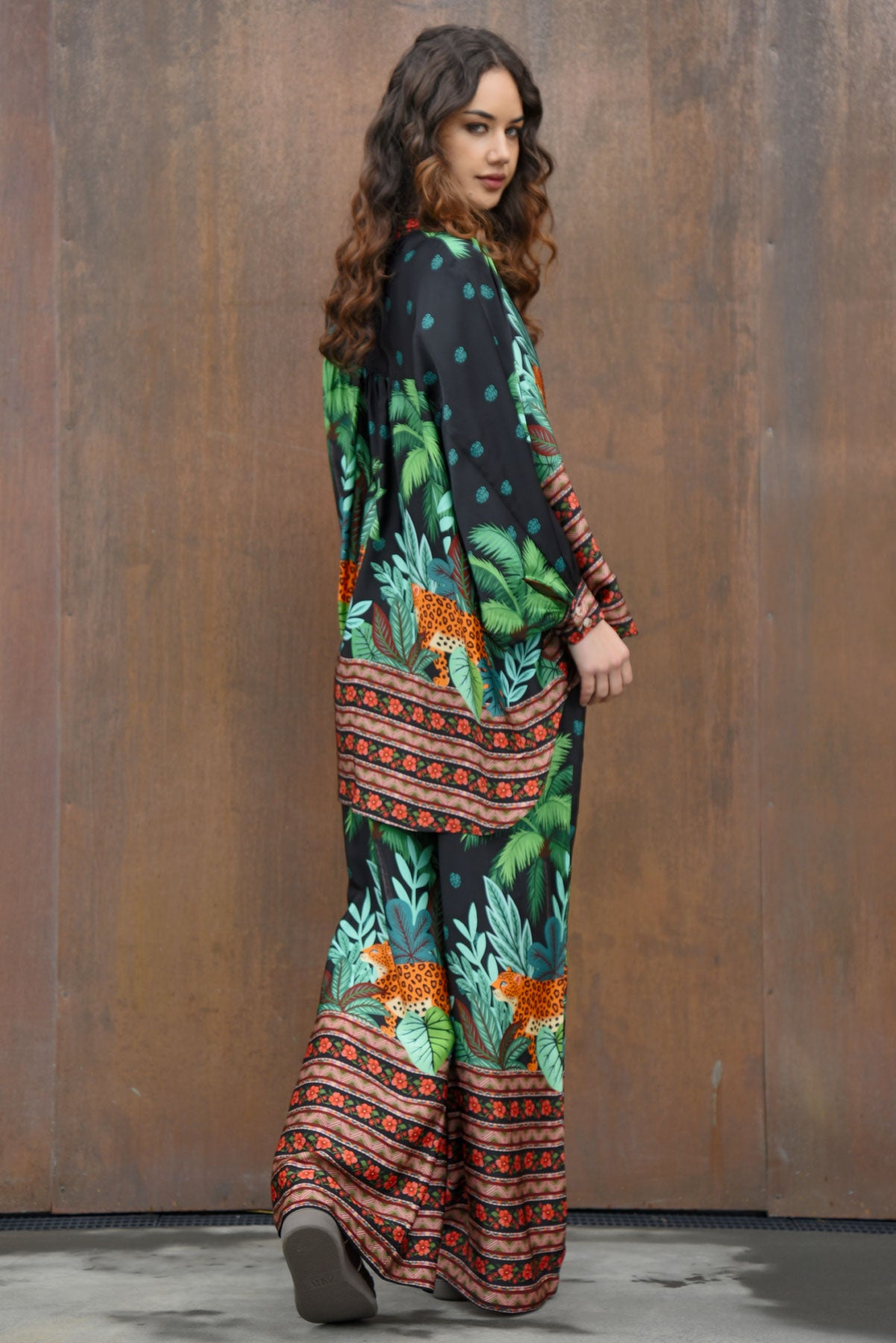 Curate Take Your Lead Pant - Leopard Stripe