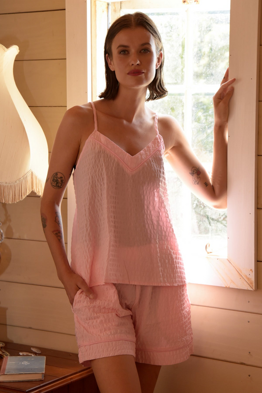 Curate The Night Owl Sleepwear Set - Pink