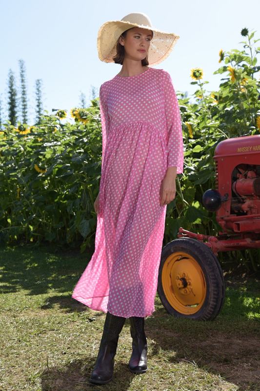 Curate Game Changer Dress - Pink Spot