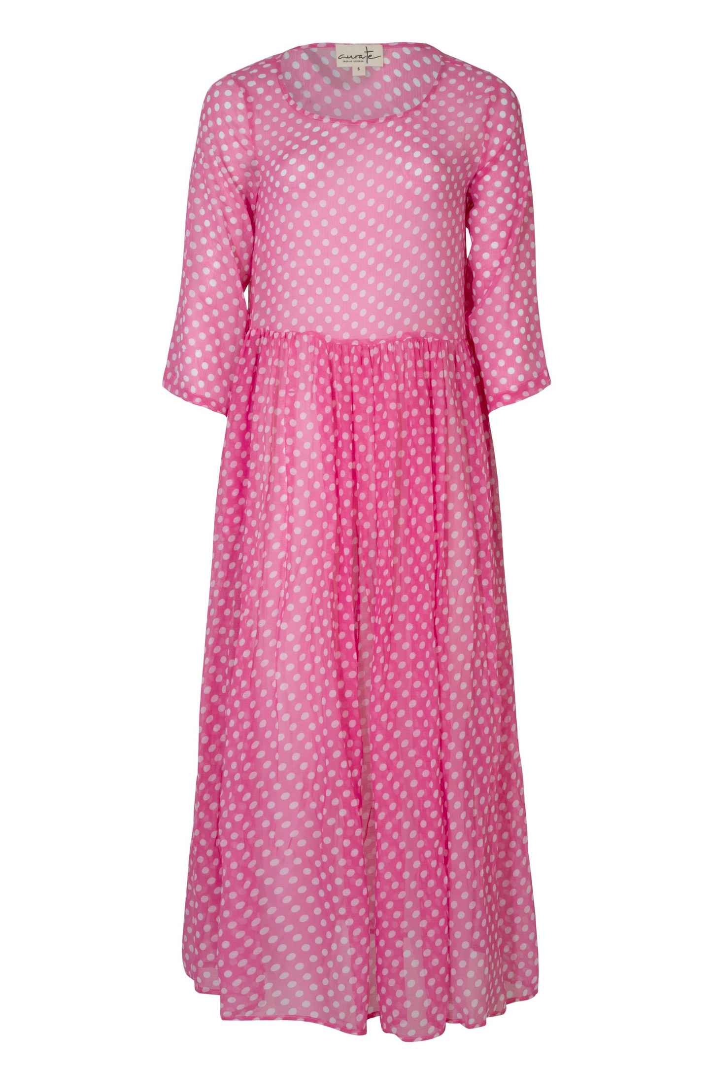 Curate Game Changer Dress - Pink Spot