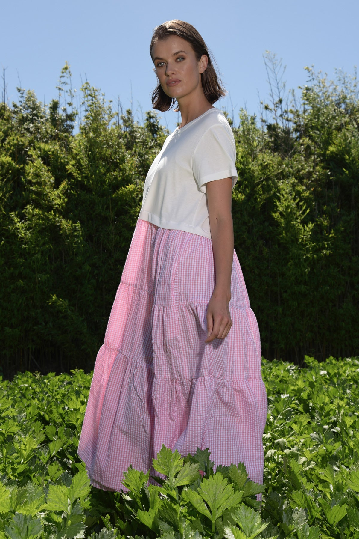 Curate Take a Twirl Dress - Pink Gingham