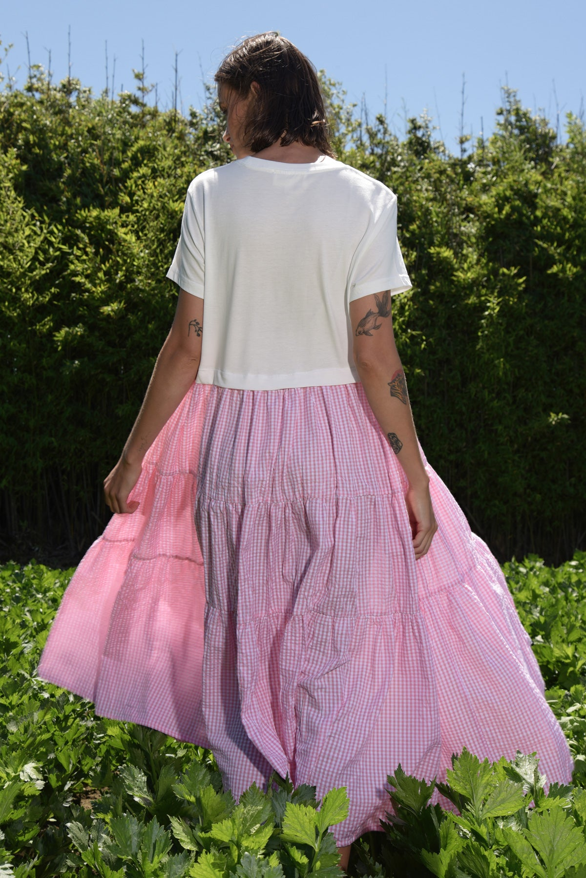 Curate Take a Twirl Dress - Pink Gingham