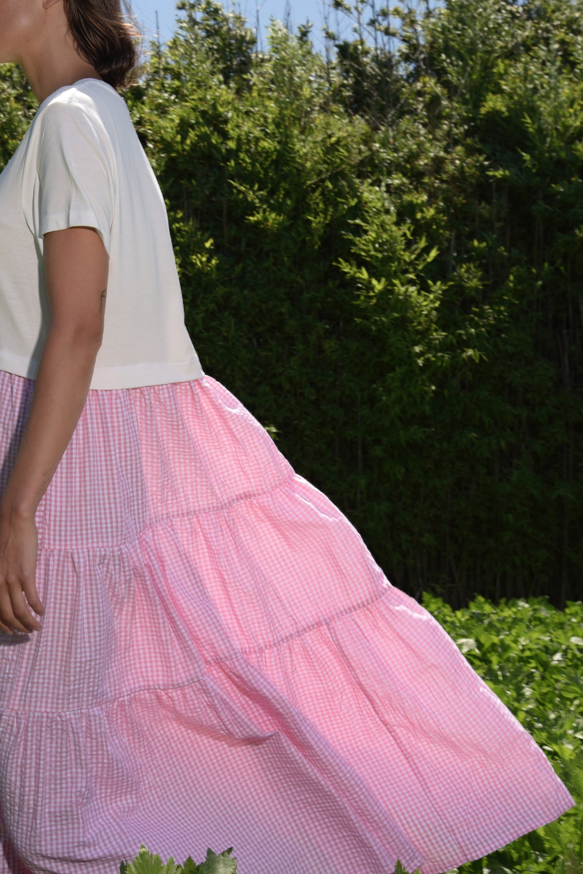 Curate Take a Twirl Dress - Pink Gingham