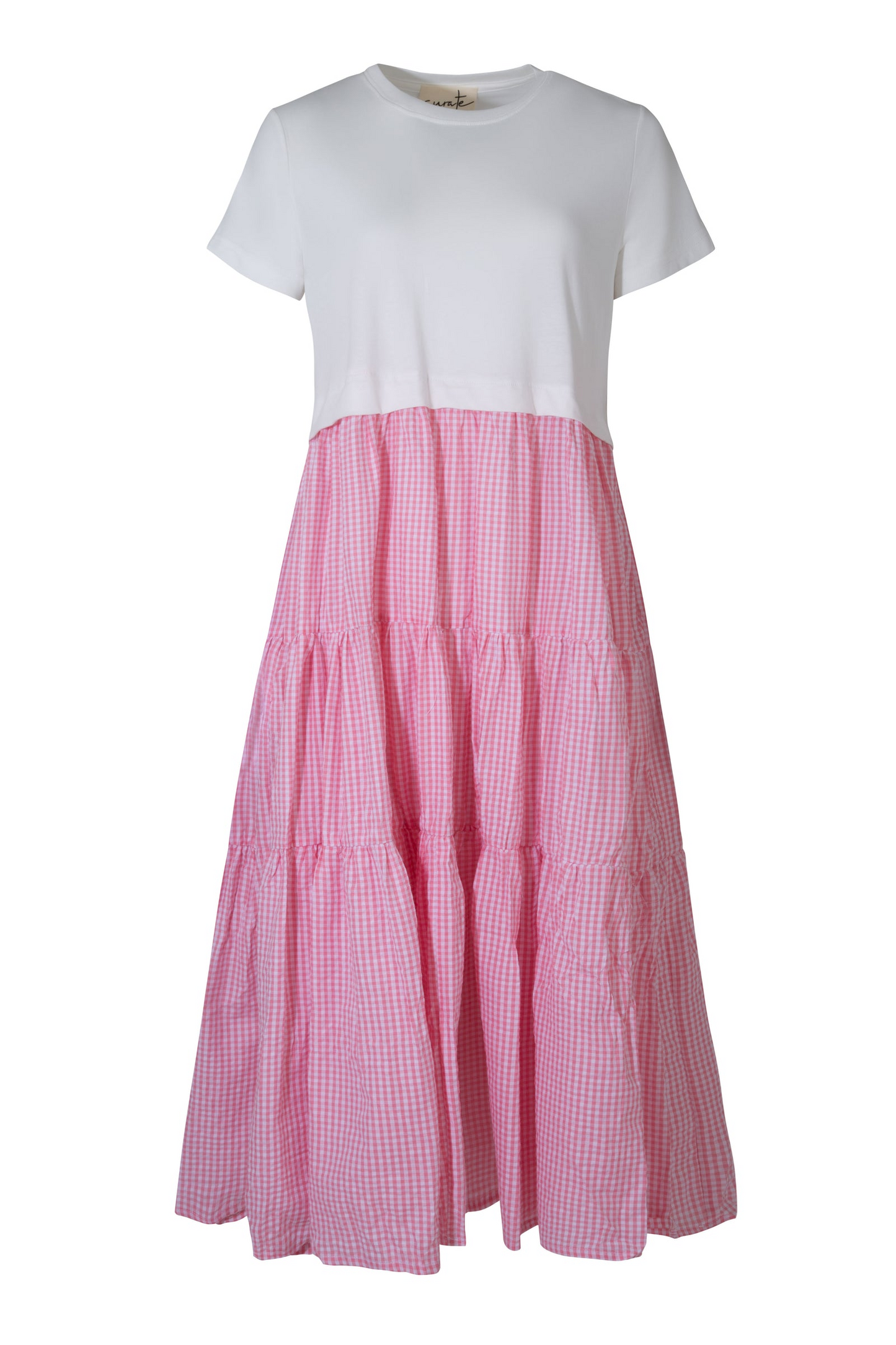 Curate Take a Twirl Dress - Pink Gingham