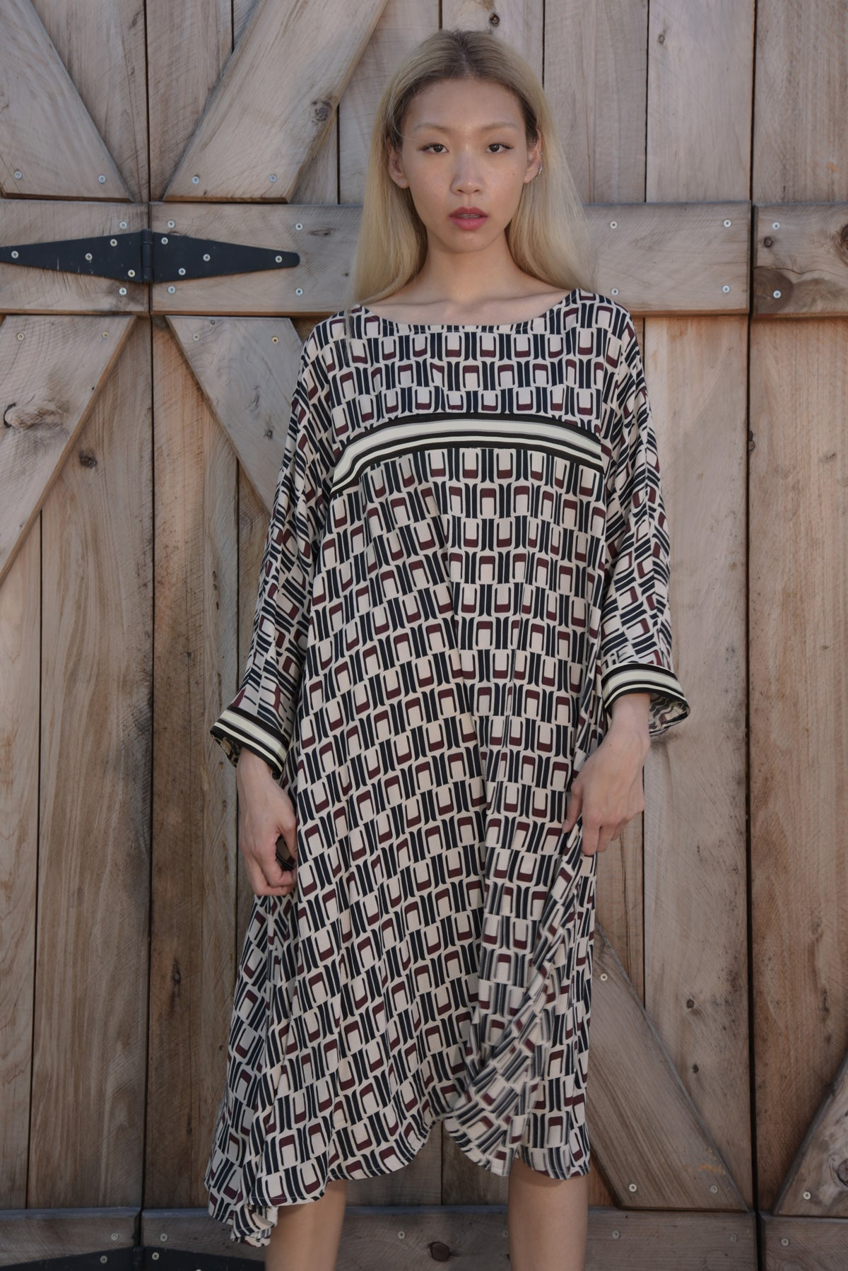Curate Swing For You Dress - Geometric