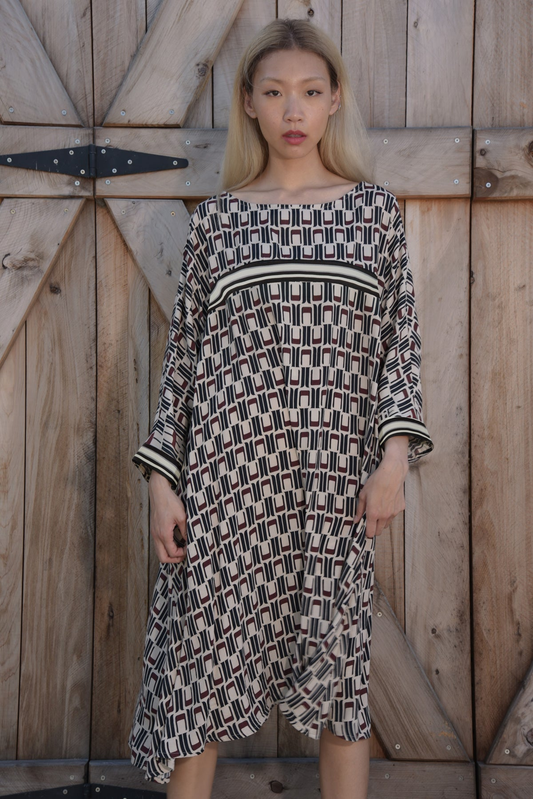 Curate Swing For You Dress - Geometric