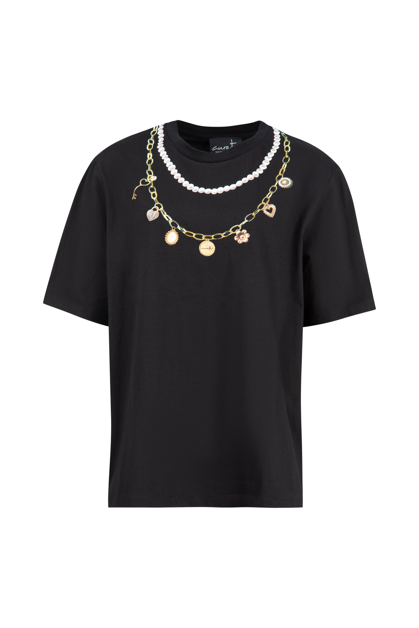 Curate Charm School T-Shirt - Black