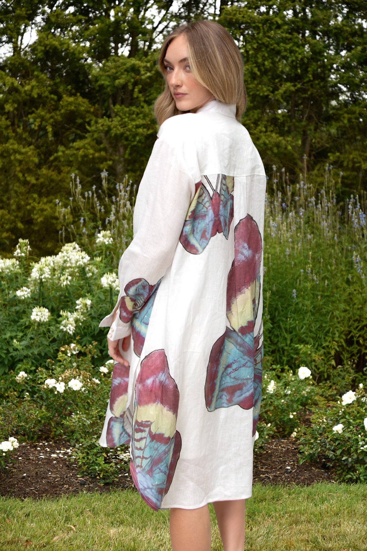 Curate Cutting It Fine Shirt - Wings Of Desire White