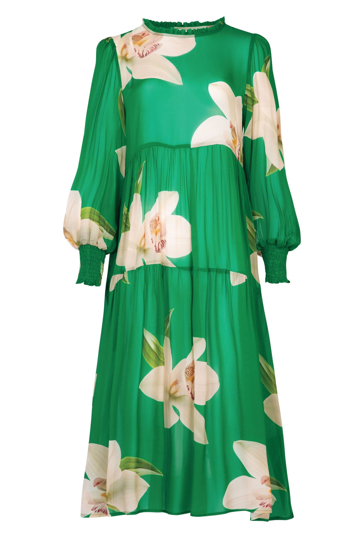 Curate Dreaming Of Spring Dress - Green Orchid
