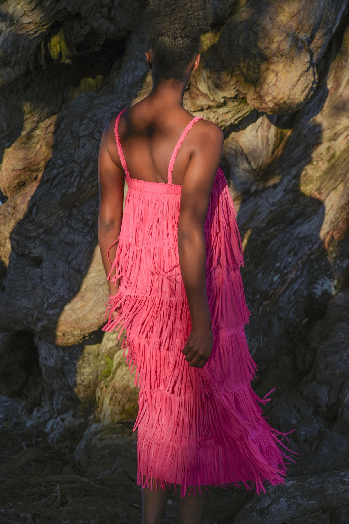 Curate Just For Tassels Dress - Pink