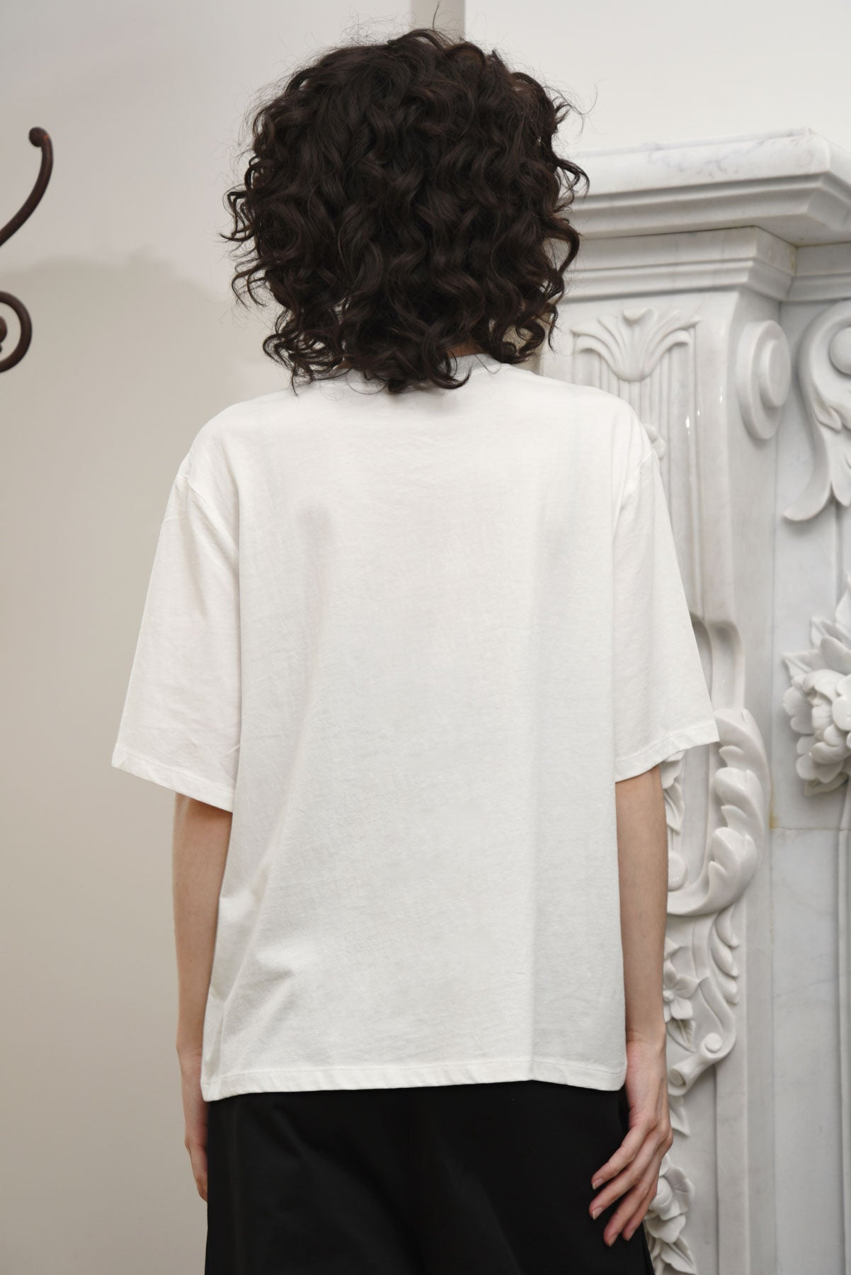Curate Pearl Up Tee - White